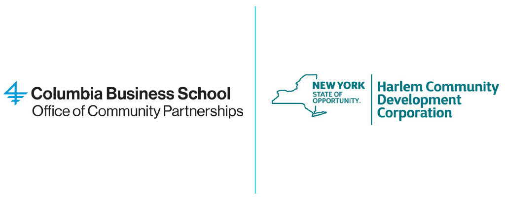 Columbia Business School & Harlem Community Development Logo